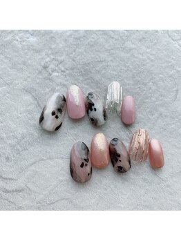 ネイルサロン ブリオン(Nail Salon Bullion)/牛柄大人ネイル