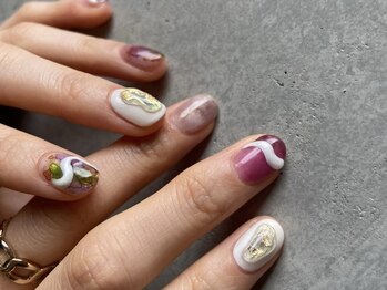 ニコルネイル(nicole nail)/paragel/ nuance