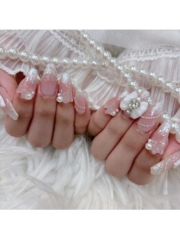 リンドネイル バイ モカ アンド ララ(Lind nail by moca and LaLa)/チークネイル