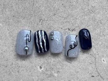 クロ(CULO)/個性派落書きネイル