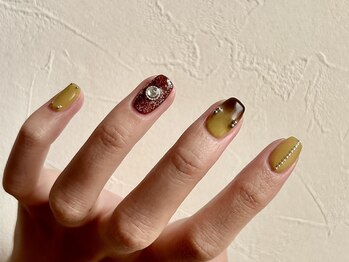 セレクト(Select)/個性派ちぐはぐネイル