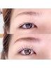 【眉毛×まつ毛パーマ】眉毛アイブロウwax+NOBIRUのびるまつげパーマ¥12800