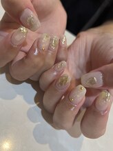 オーシャンネイル 四日市店(Ocean Nail)/gold×nuance