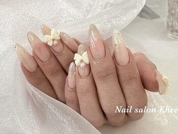 ネイルサロン エーレ 梅田店(Ehre)/HAND アート10本コース ¥9500