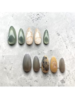 アヤネイルズ アンド アイラッシュ(AYA NAILZ.＆Eyelash)の写真/たまプラーザ店限定☆透明感・ツヤ・女性らしさにこだわった“手元が一番キレイに見える”定額デザイン。