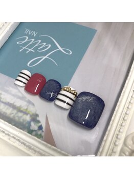 ラテネイル(Latte Nail)/フットジェルアートフルコース