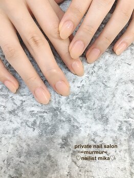 プライベート ネイルサロン マーマ(murmur)/ワンカラーネイル