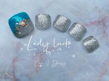 レディラック バイ キャンアイドレッシー(Lady Luck by Can I Dressy)/涼しげ☆マリンネイル