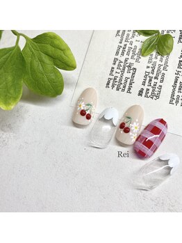 レイ(Rei)/さくらんぼネイル