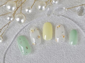 ネイルサロン リッチーズ(nail salon Riches)/爽やかフラワーネイル