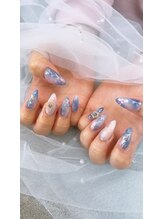 ウィル(Will)/夜桜ネイル♪お持ち込みデザイン