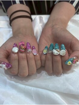 ネイルサロンアンドデコショップ アシュリー 大宮店(Ashliy)/持ち込みデザイン