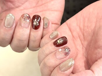 リル(RiRe)/持ち込み/冬ネイル/クリスマス