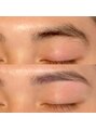 マスター アイブロウ(MASTER EYEBROW)&nbsp;眉毛の横幅を残して毛流れに沿ったデザイン