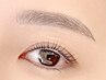 【眉の毛量が気になる方】眉毛ワックス無し＋似合わせまつげパーマ