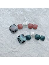 ネイルサロン ブリオン(Nail Salon Bullion)/牛柄大人ネイル