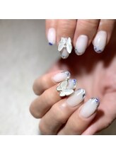 アリー ネイル スタジオ(Ary nail studio)/ガラスフレンチ