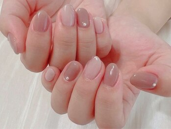 ユーネイル(You nail)の写真/《指先がキレイに見える技術》あまり派手にできないけれどネイルは楽しみたい！