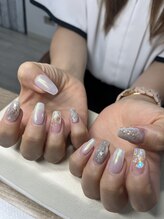 ステラネイル(Stela Nail)/オーロラ×マーブル