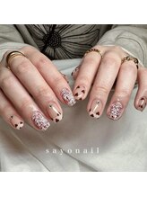 ロミー(Rommy)/ハートネイル＆ツイード♪