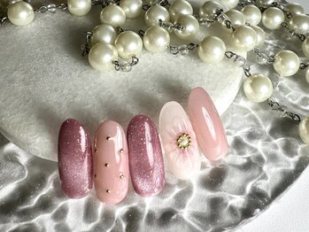リュールネイル(lueur nail)/ぷっくりフラワー