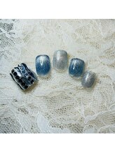 アナパ(anapa)/足元ギラギラネイル♪