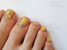 ネイルフロンティア 吉祥寺(NAIL FRONTIER)/ぷっくりミモザ8980円～