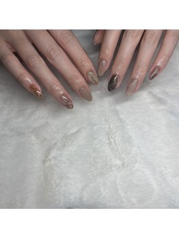 サロブリーユ(Carebrille)/持ち込みデザインネイル