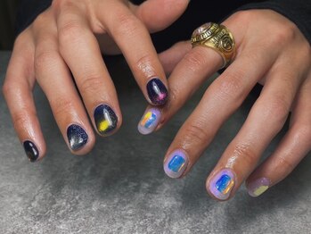 オムネイル 渋谷(HOMME NAIL)/持ち込みネイル ¥9.000