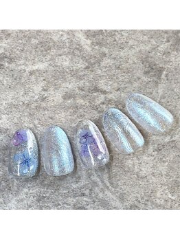 ユニックス 浦和店(UNIX)/紫陽花ネイル