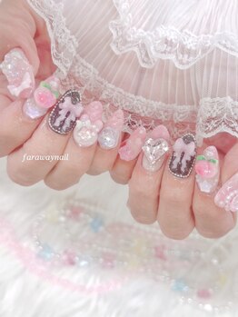 ファラウェイネイル(Faraway nail)/ゆめかわネイル☆