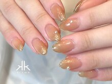 ケーツーネイル(k-two nail)/オレンジブラウン(みな)