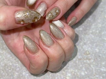 ゴールドキラキラ奥行きマグ