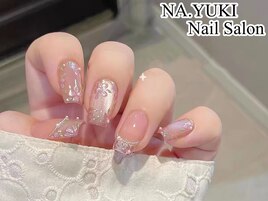 ナチュラル高級感ネイル初夏