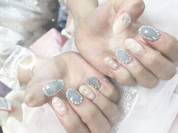 ネイルサロン パピリオ(Nail Salon papilio)/キラキラストーンネイル♪