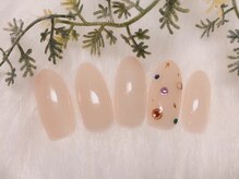 トータルビューティーローズ(Rose)/シンプルキラキラOLネイル