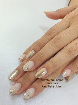 プライベート ネイルサロン マーマ(murmur)/ミラーネイル