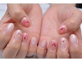 押し花ネイル10120円