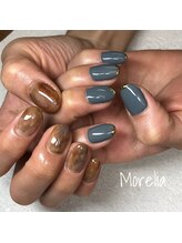 モレリア(morelia)/成人式　ニュアンスネイル　