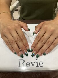 グラデーション＋スカルプ