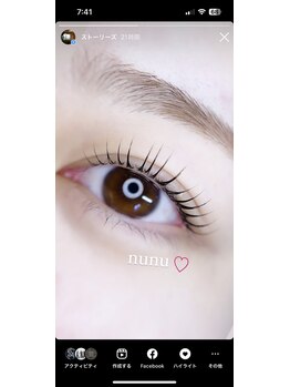 アイフィル(Eye FILL)/束感発祥NUNU韓国まつ毛パーマ