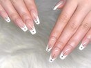 長さだし◆フレンチアートネイル
