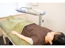 鍼灸 整体院 ひわたし/お腹を温めながらの施術