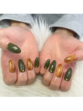 トゥインクルムーン(Twinkle Moon)/べっ甲ネイル