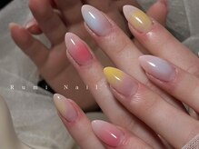 ワンホンネイル 新宿(Rumi Nail)/パステル/グラデーション/新宿