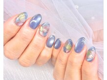ブーケ(Bouquet)/ステンドグラス風ネイル◎