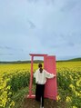 ミルクアイラッシュ キチジョウジ(milk eyelash KICHIJOJI)&nbsp;北海道に旅行に行った時の写真です♪菜の花が広がっていました！