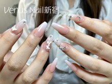 ヴィーナスネイル(Venus Nail)/長さだし10本パーツつけ放題4本