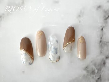 リオッサ オブ ラグーン(RIOSSA of Lagoon)/カジュアルフラワーネイル