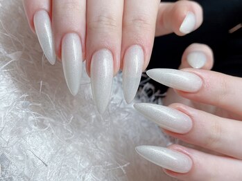 レアネイル 新宿(le'a nail)/長さ出しワンカラー